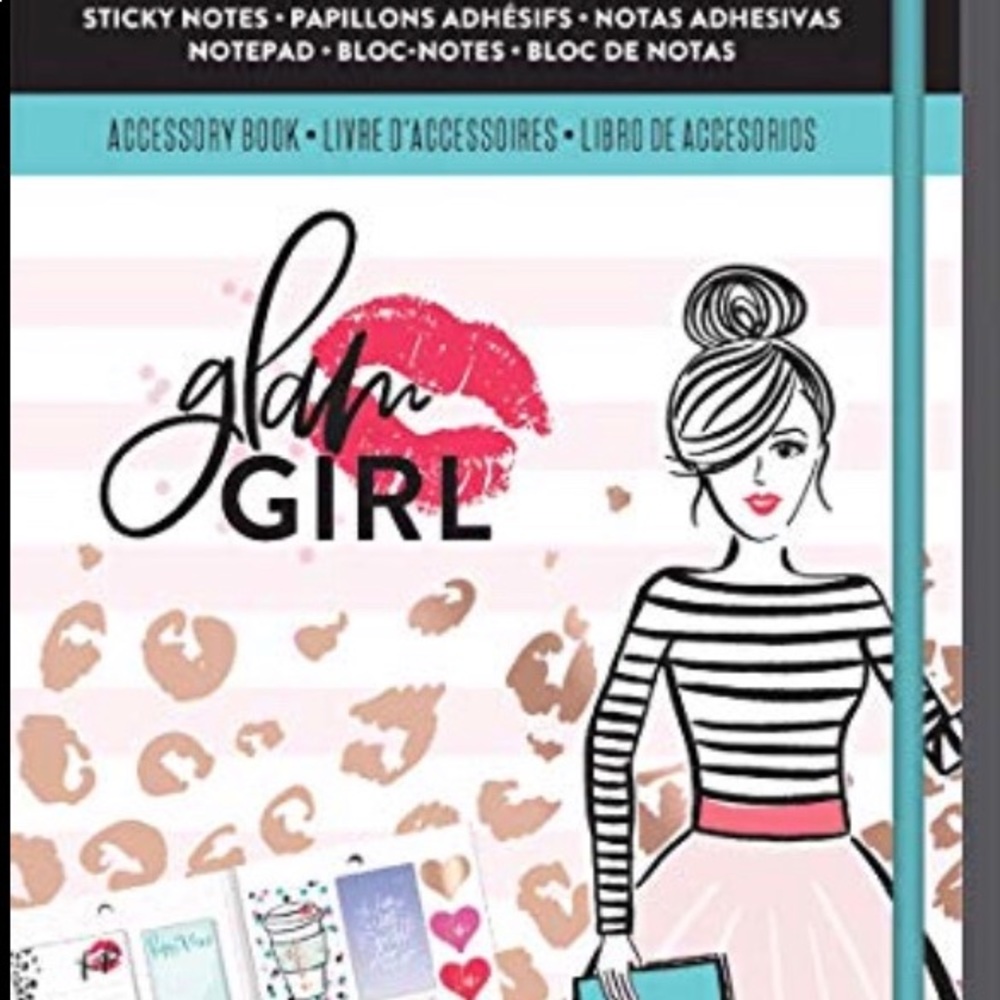 Happy planner glam girl accessory book
